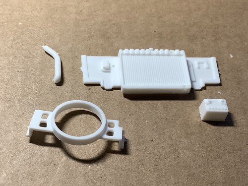 Scale model parts 61 - 1,